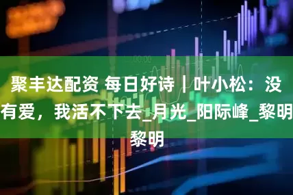 聚丰达配资 每日好诗｜叶小松：没有爱，我活不下去_月光_阳际峰_黎明